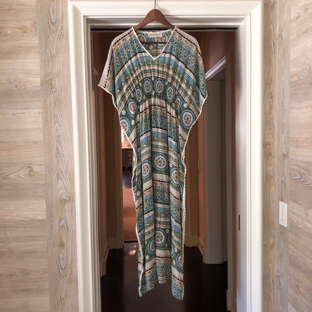 Caftan %100 silk Machine washable